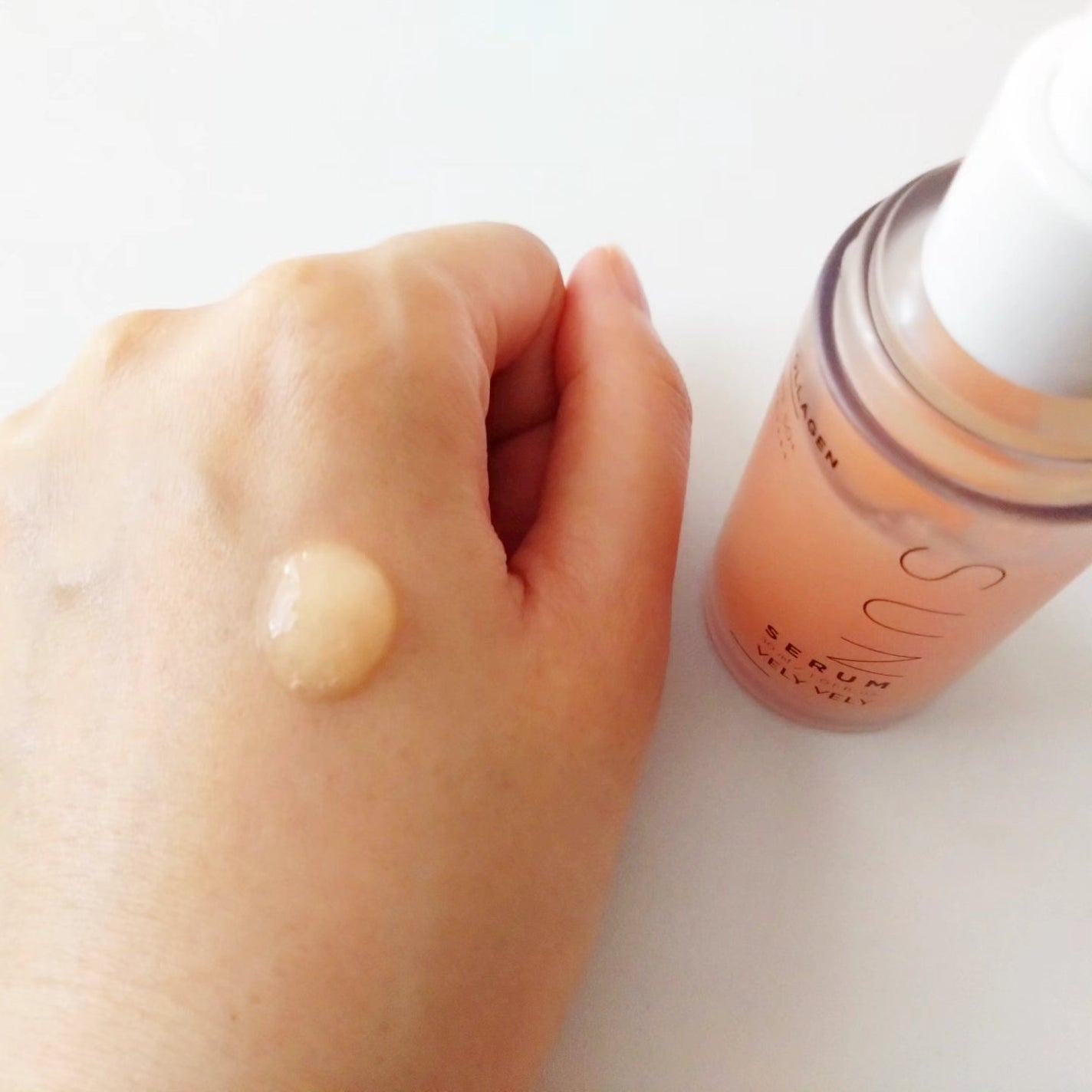 ハリケアコラーゲンサンセラム/VELY VELY/日焼け止めジェルを使ったクチコミ(4枚目)