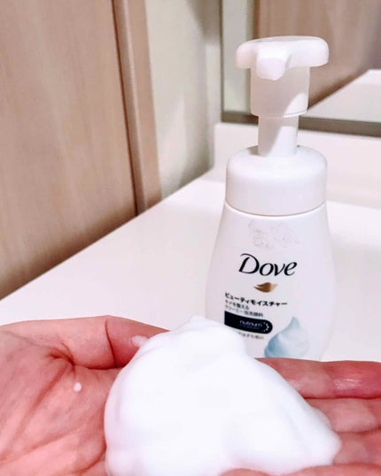 ビューティモイスチャー クリーミー泡洗顔料/ダヴ/泡洗顔を使ったクチコミ(1枚目)