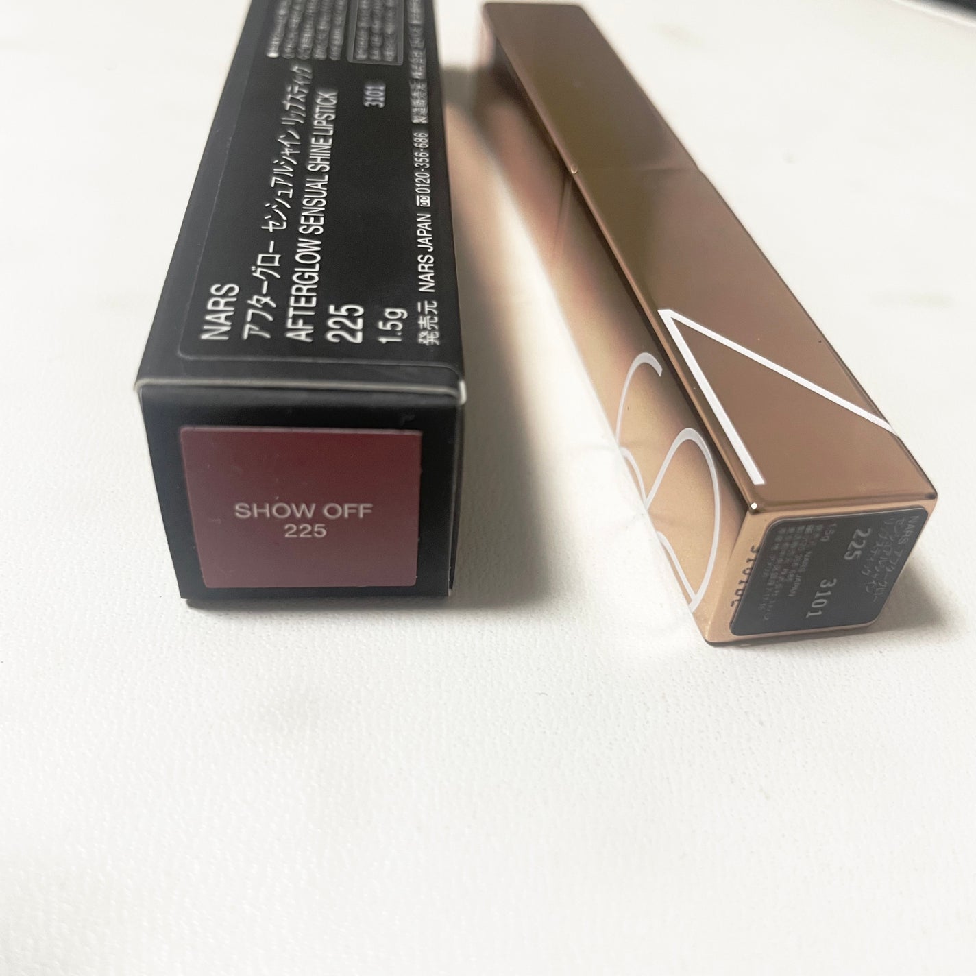 アフターグロー センシュアルシャイン リップスティック/NARS/口紅を使ったクチコミ(2枚目)