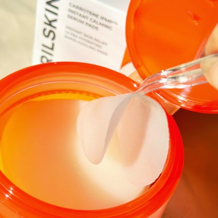 カロテンIPMP(TM) ブレミッシュカーミングセラムパッド/APRILSKIN/トナーパッドを使ったクチコミ(6枚目)