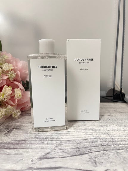クリアVCフェイシャルローション/BORDER FREE cosmetics/化粧水を使ったクチコミ(1枚目)