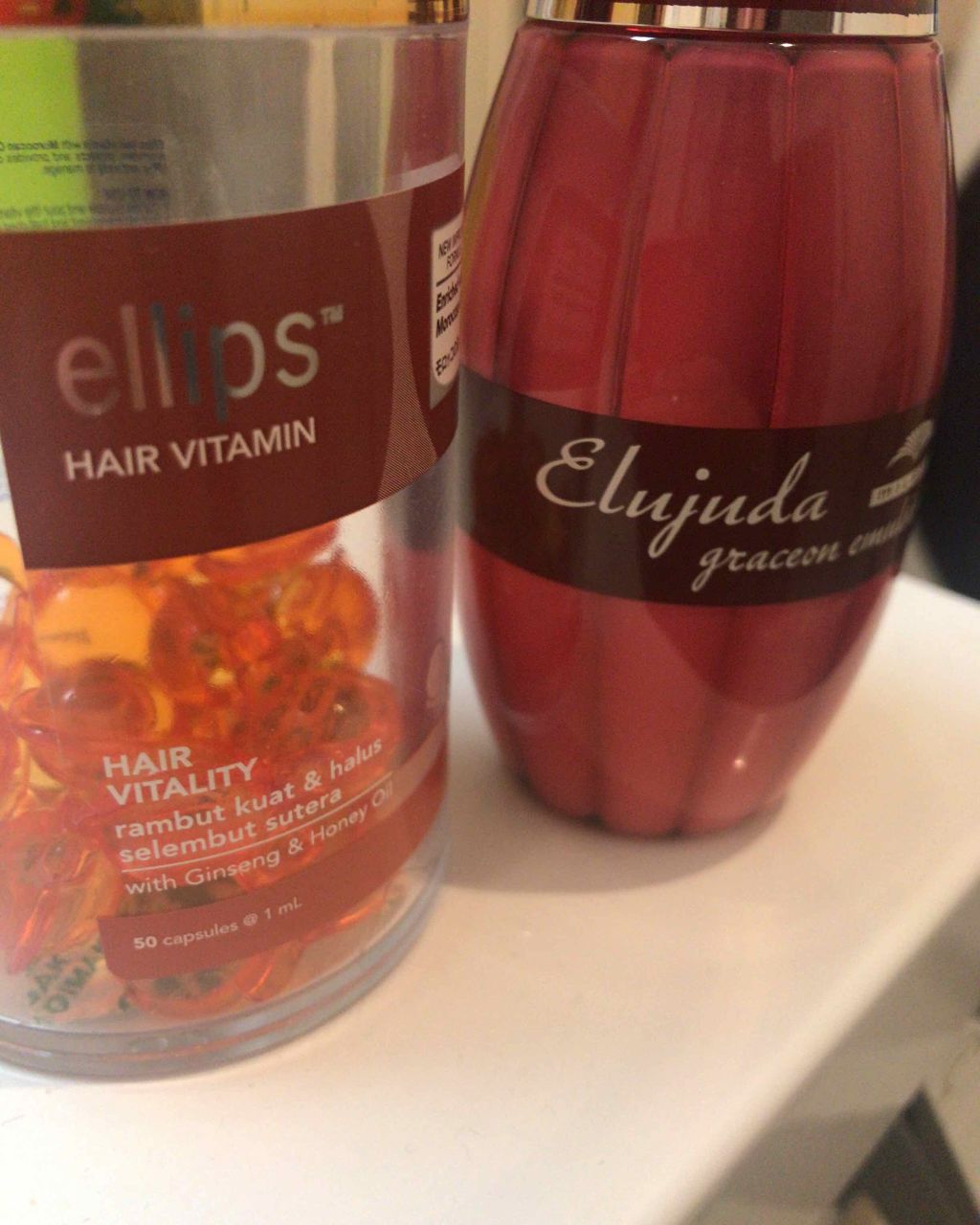 ヘアーオイル【ヘアエッセンス】/ellips/ヘアオイルを使ったクチコミ（1枚目）