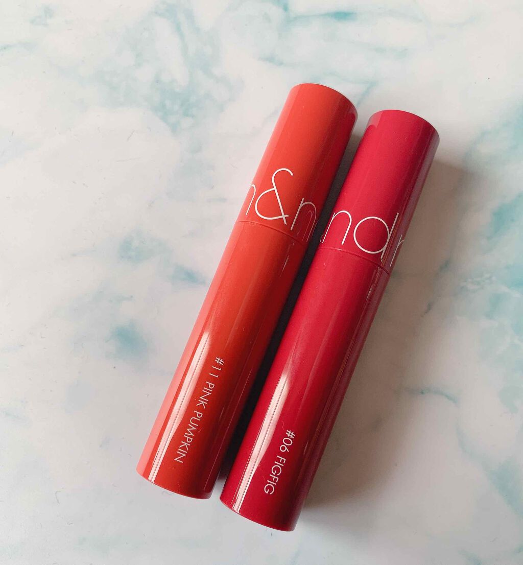 ジューシーラスティングティント/rom&nd/リップティントを使ったクチコミ（1枚目）