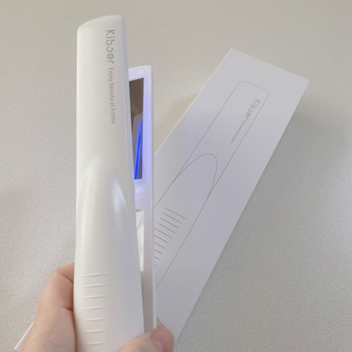 超音波トリートメントヘアアイロン/Kiboer/ストレートアイロンを使ったクチコミ（2枚目）