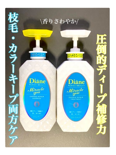 \枝毛ケアもカラーキープもできちゃう♡/


----*----*----*----*----*----*----*----*
Diane
ミラクルユー
シャンプー&トリートメント

¥1,320
--