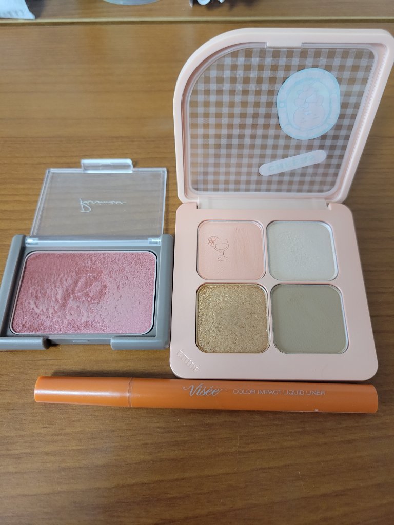 カカオフレンズ　プレイカラーアイズ　 オレンジモヒート/ETUDE/アイシャドウパレットを使ったクチコミ（1枚目）