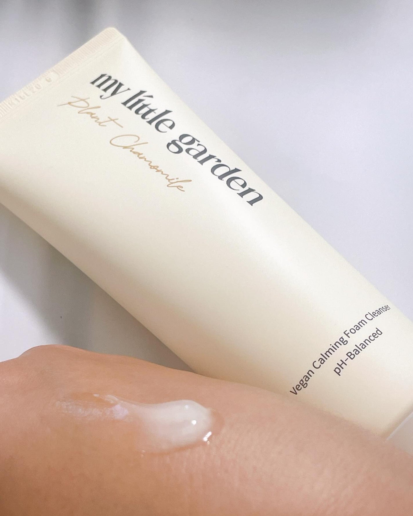 ヴィーガンカーミングフォームクレンザー/my little garden/洗顔フォームを使ったクチコミ(3枚目)