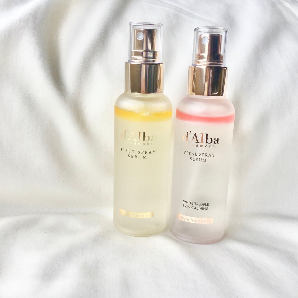 ダルバ ホワイトトリュフファーストスプレーセラム/ダルバ/ミスト状化粧水を使ったクチコミ(2枚目)