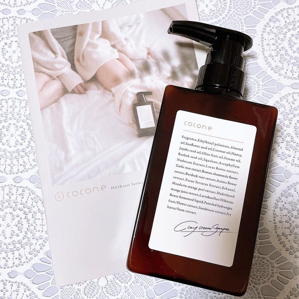 クレイクリームシャンプー(モイスト)/cocone/市販シャンプーを使ったクチコミ(1枚目)