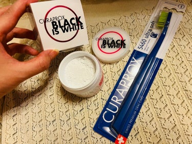 ラックイズホワイト粉歯磨き/CURAPROX/歯磨き粉を使ったクチコミ（1枚目）