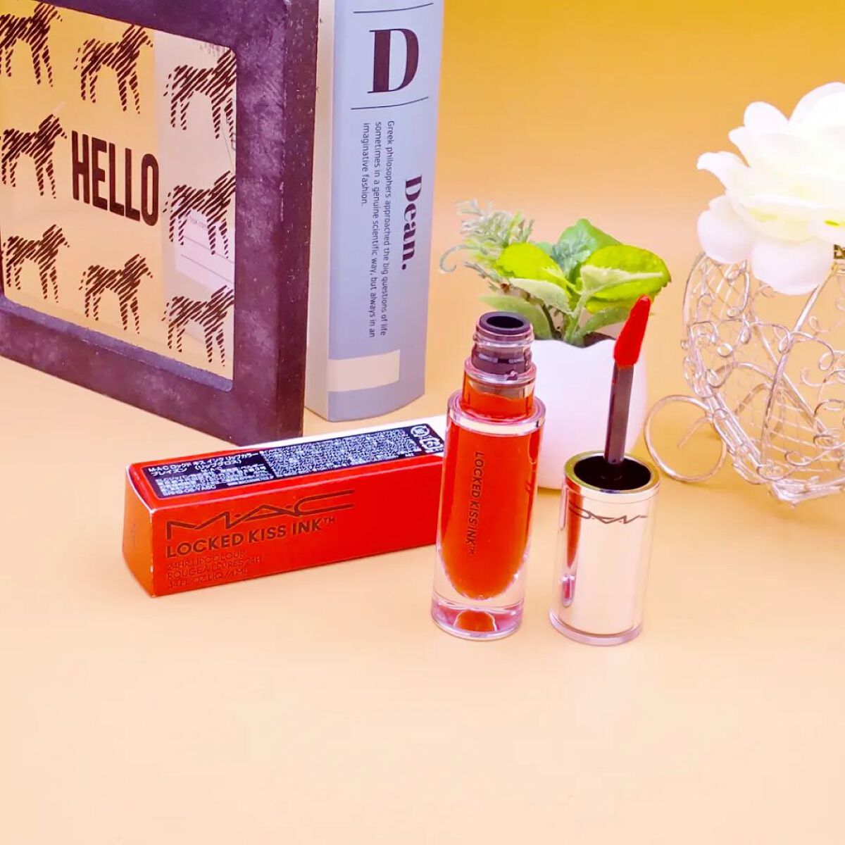 M·A·C ロックド キス インク リップカラー/M・A・C/口紅を使ったクチコミ（1枚目）