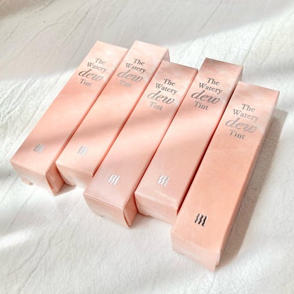 ザ ウォータリーデューティント/MERZY/リップティントを使ったクチコミ(8枚目)