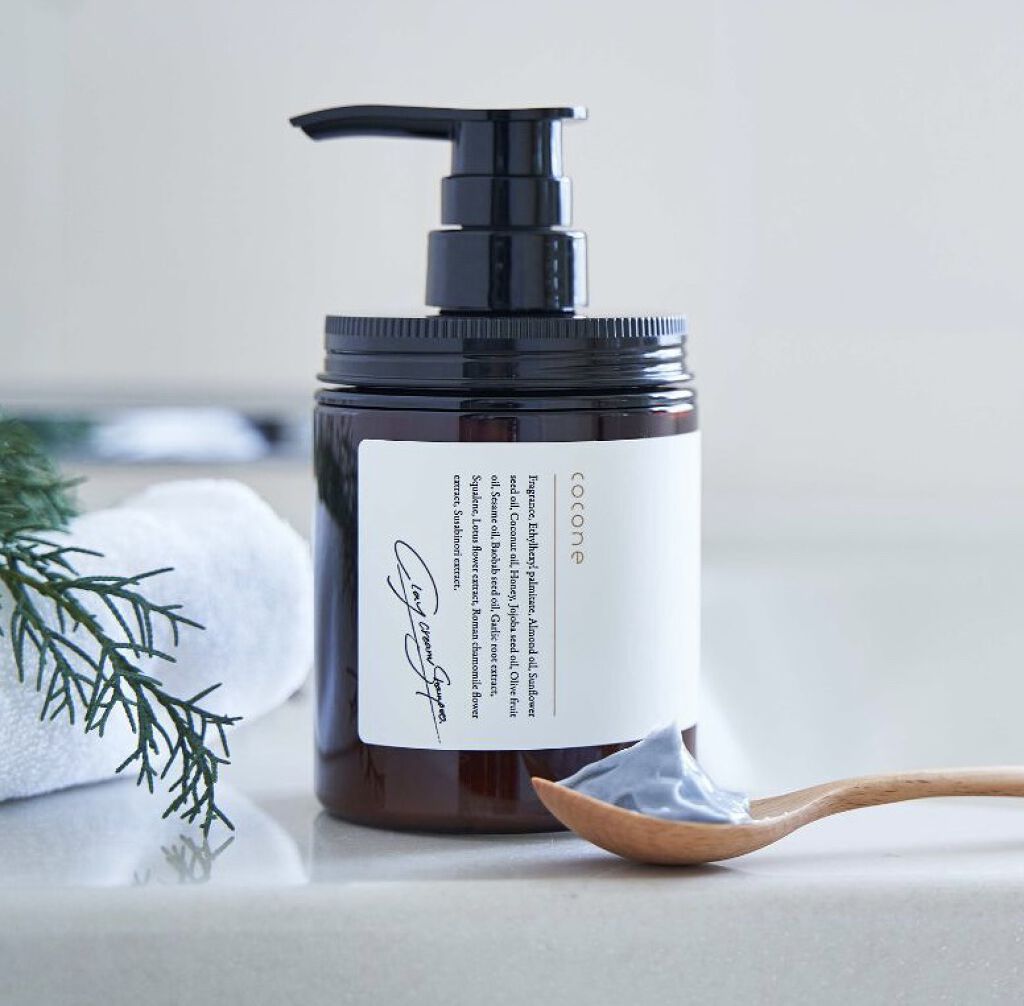 クレイクリームシャンプー（モイスト）/cocone/市販シャンプーを使ったクチコミ（1枚目）