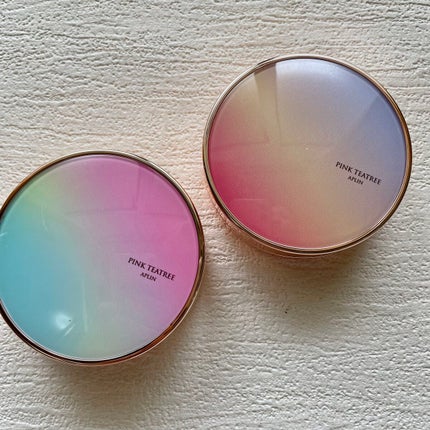 ピンクティーツリーカバークッション/APLIN/クッションファンデーションを使ったクチコミ(1枚目)