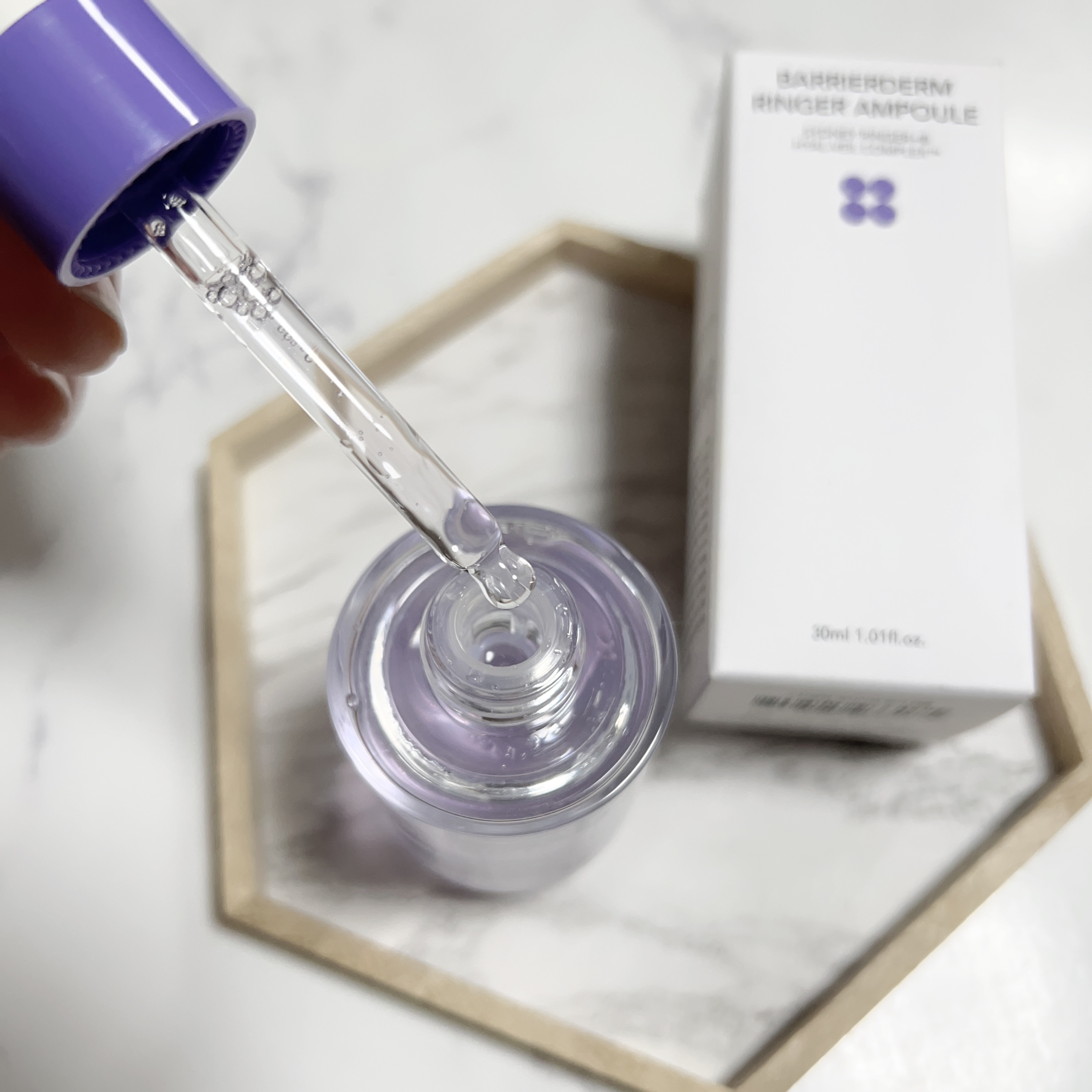 バリアダームリンガーアンプル/SKIN&LAB/美容液を使ったクチコミ（2枚目）