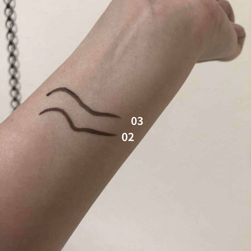 スーパーキープ リキッドライナー/インテグレート/リキッドアイライナーを使ったクチコミ（3枚目）