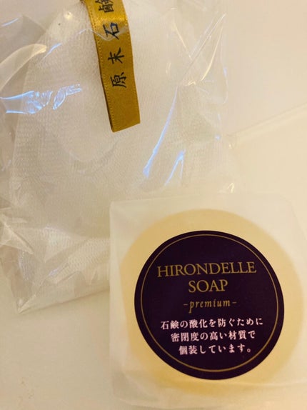 SOAP Premium/HIRONDELLE/洗顔石鹸を使ったクチコミ(2枚目)