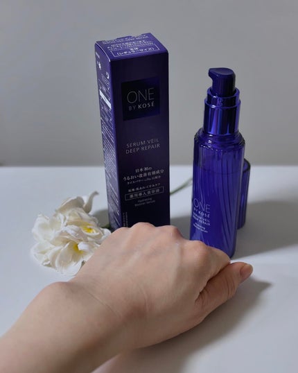 セラムヴェール ディープリペア/ONE BY KOSE/美容液を使ったクチコミ(4枚目)