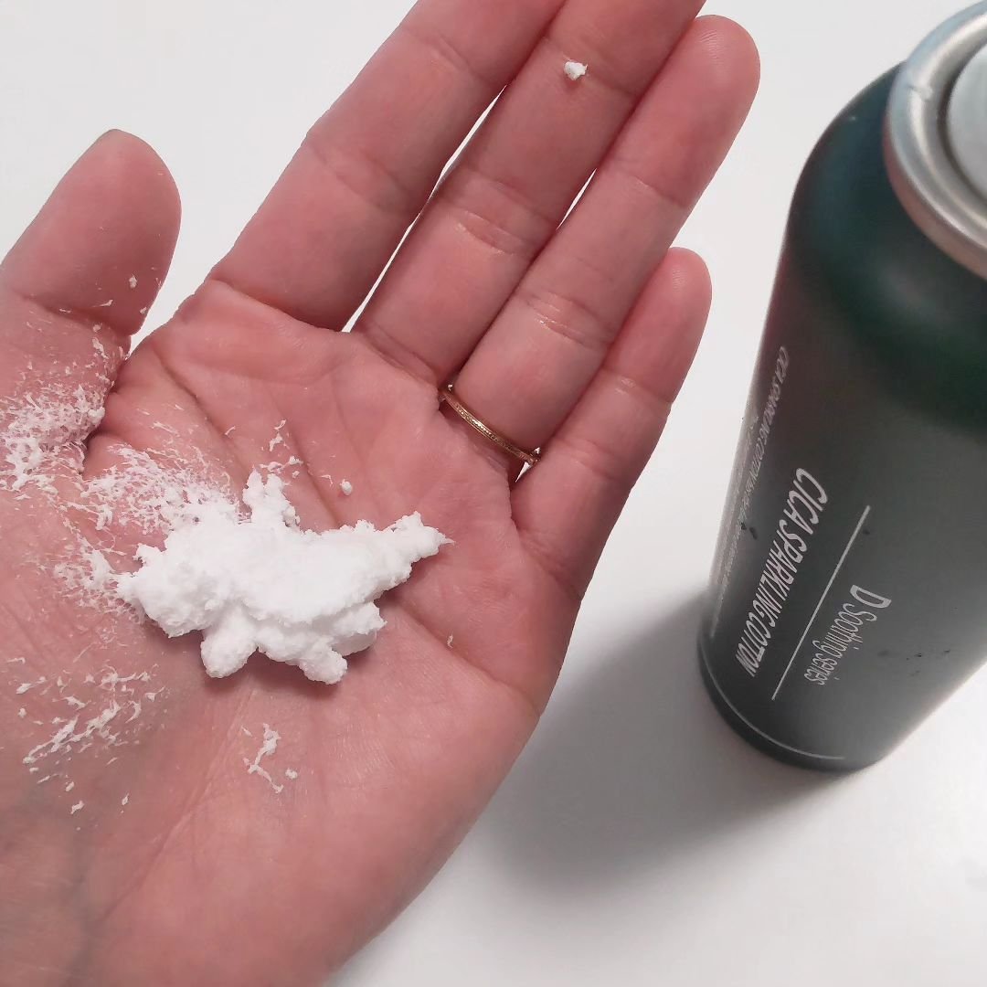 シカスパークリングコットン/cosparade/その他スキンケアを使ったクチコミ（3枚目）