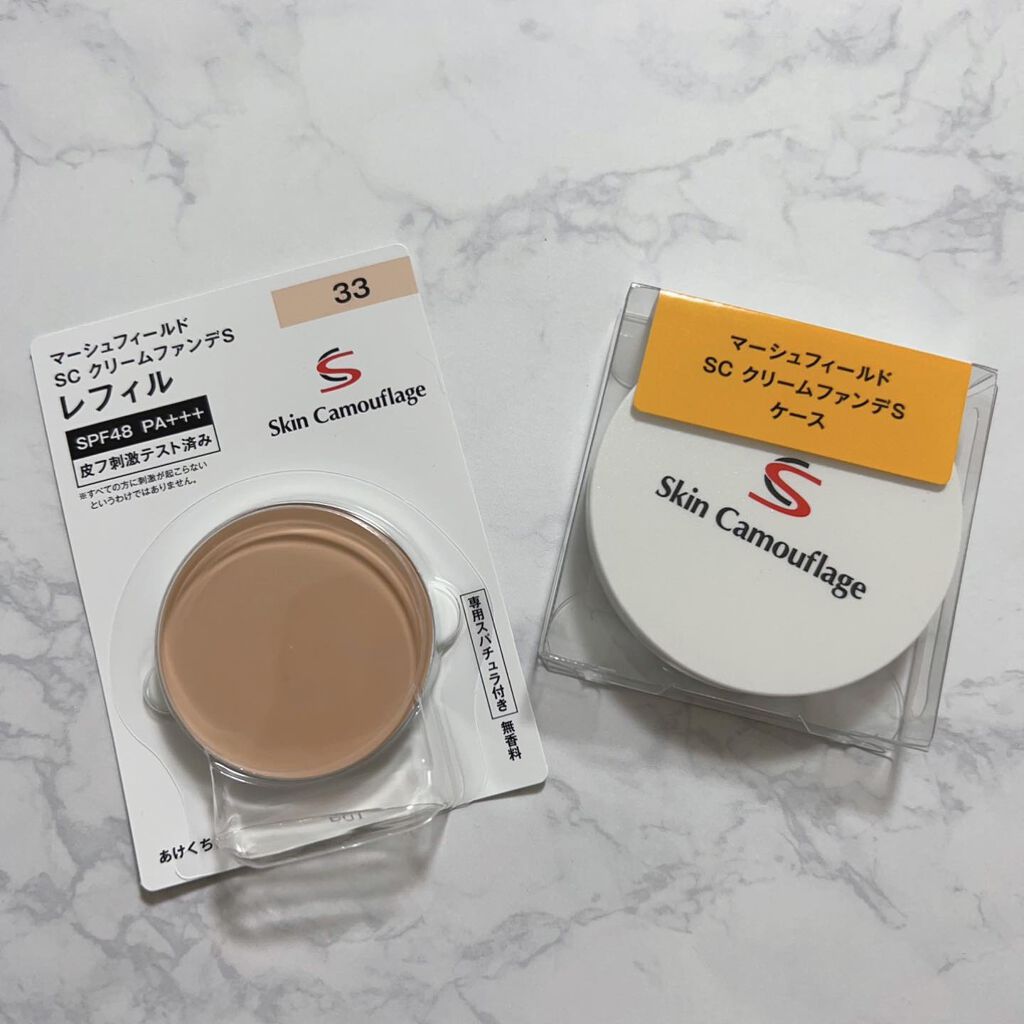 マーシュフィールド SC クリームファンデS/マーシュ・フィールド/クリーム・エマルジョンファンデーションを使ったクチコミ(1枚目)