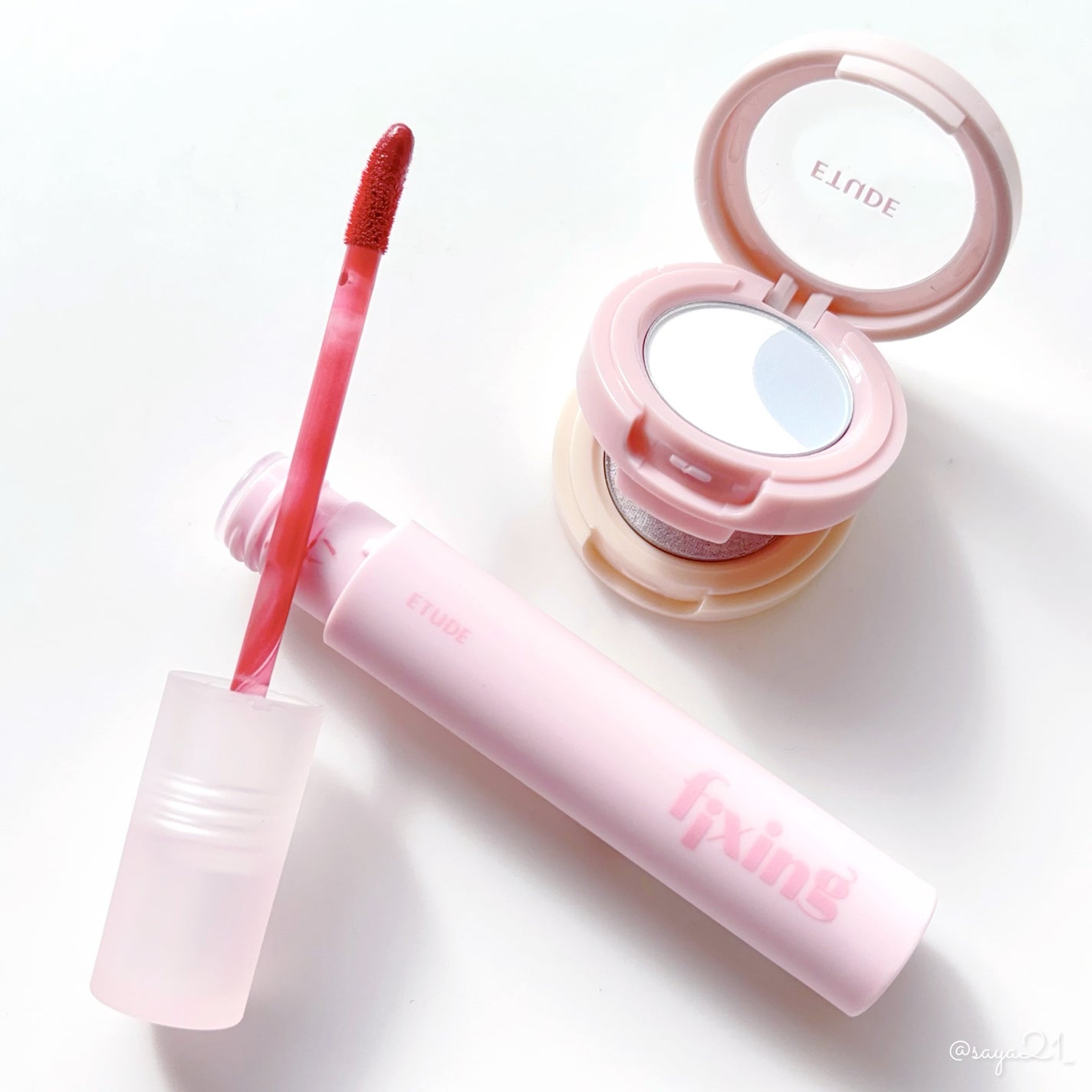 フィクシングティント/ETUDE/リップティントを使ったクチコミ(4枚目)