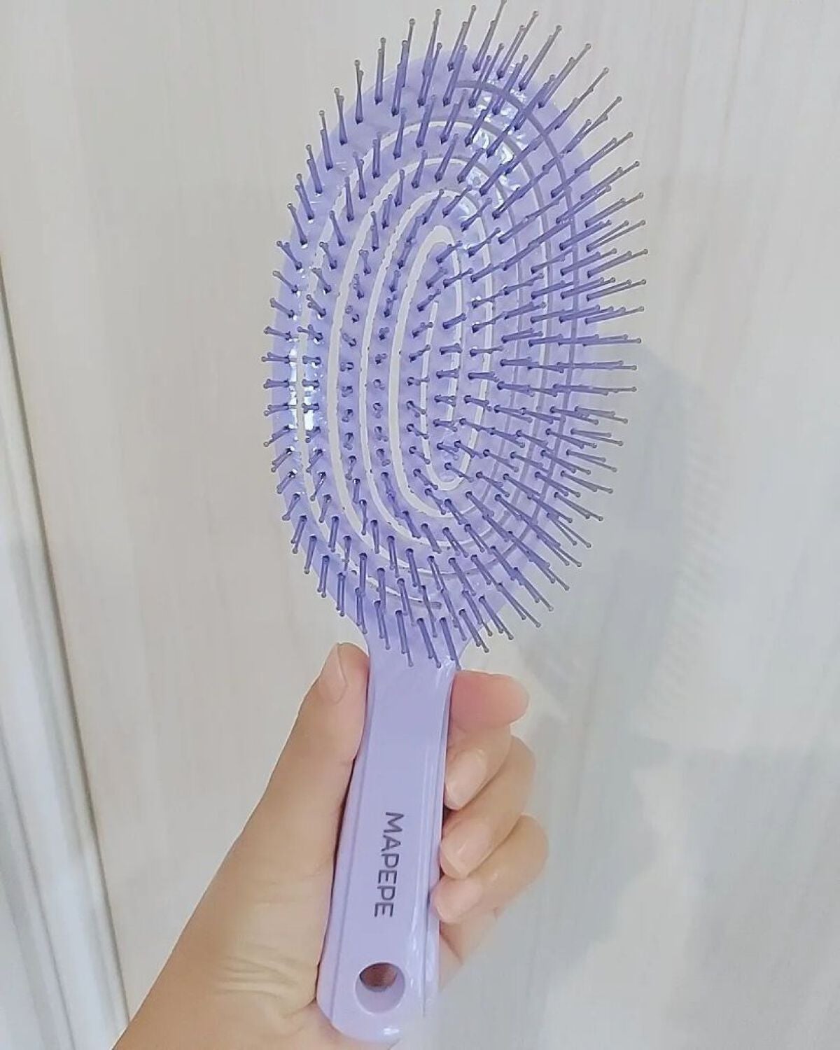 デタングリングブラシ 3Dスーパーフィット/マペペ/ヘアブラシを使ったクチコミ(3枚目)