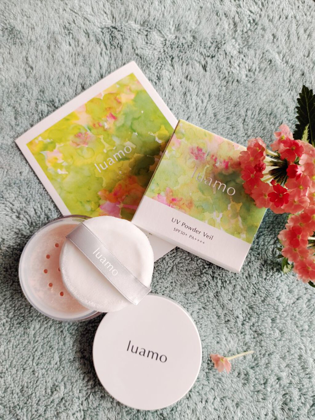 ルアモ UVパウダーヴェール SPF50+ PA++++