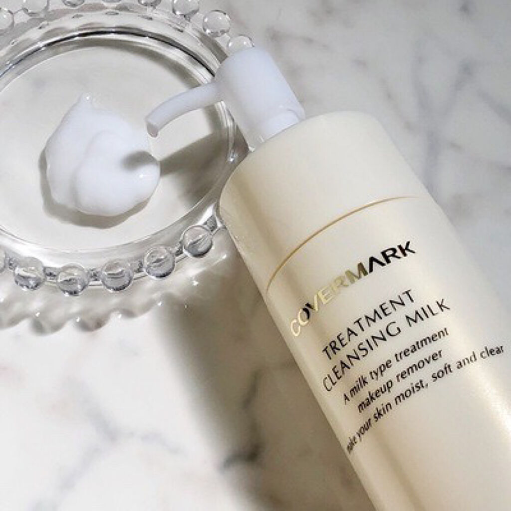 トリートメント クレンジング ミルク/COVERMARK/ミルククレンジングを使ったクチコミ（3枚目）