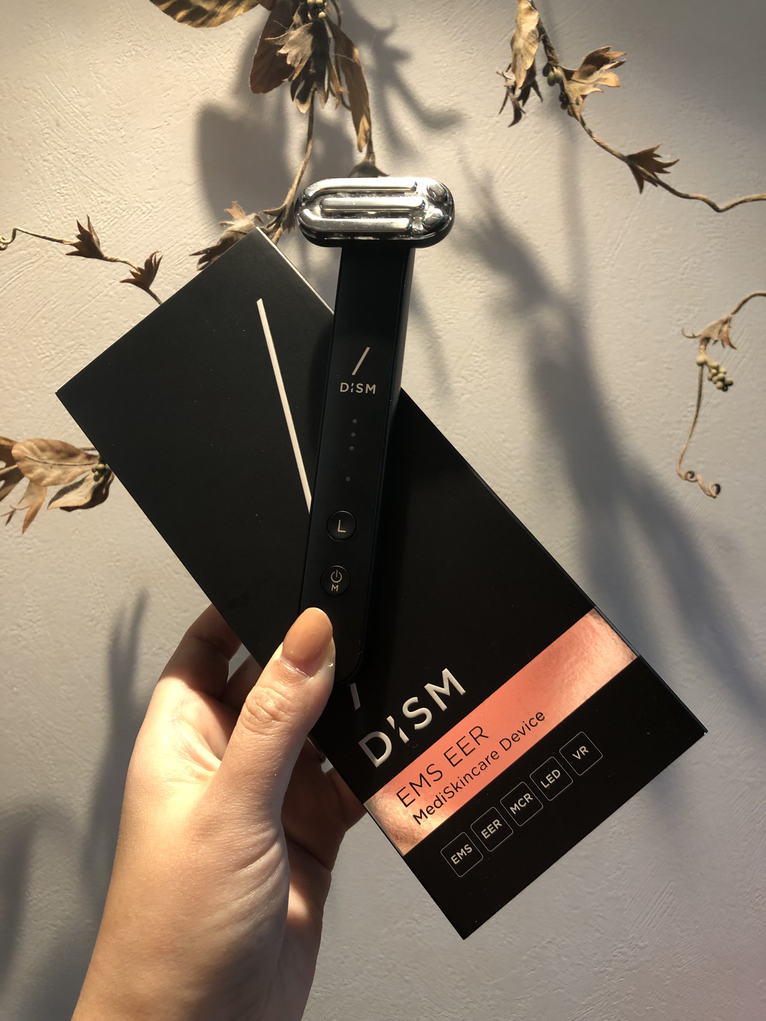 ディズム EMS EER メディスキンケアデバイス/DISM/美顔器・マッサージを使ったクチコミ（1枚目）