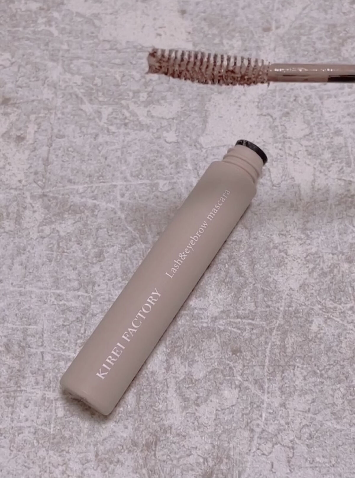 ラッシュ&アイブロウマスカラ 07 ピンクシナモン/KIREI FACTORY/マスカラを使ったクチコミ（2枚目）