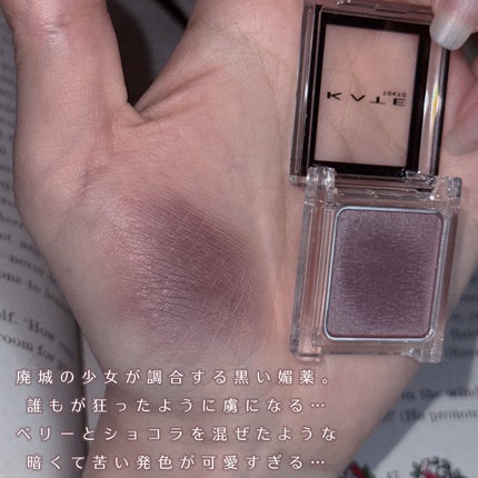 ケイト ザ アイカラー/KATE/単色アイシャドウを使ったクチコミ(4枚目)