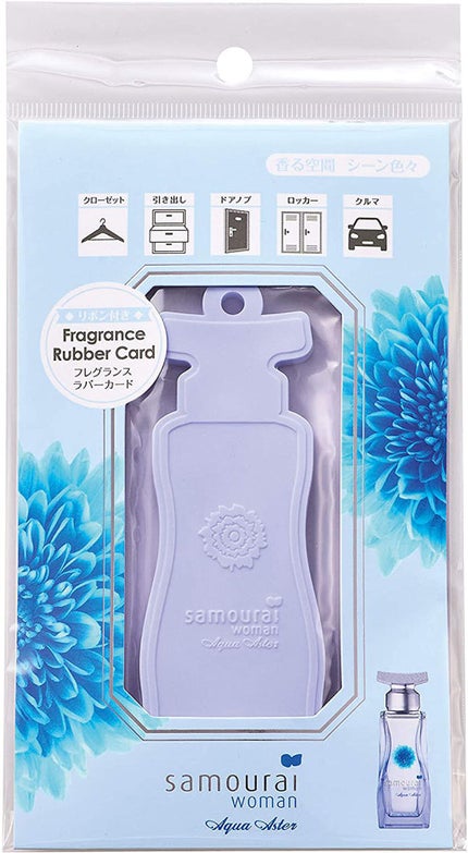 サムライウーマン アクアアスター フレグランス ラバーカード