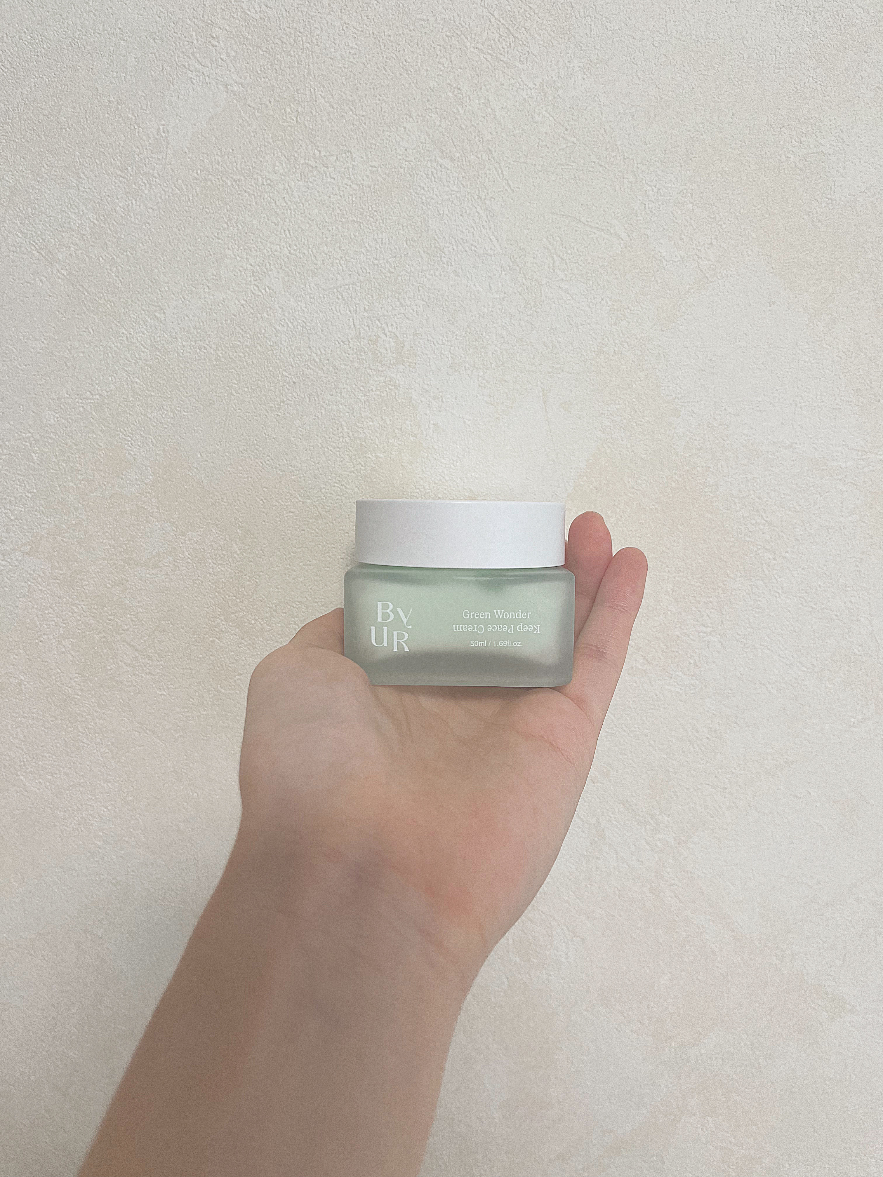 スージンググリーン クリーム/ByUR/フェイスクリームを使ったクチコミ（1枚目）