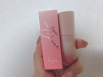 ⽔彩チーク/Fujiko/リキッドチークを使ったクチコミ(1枚目)