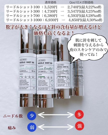 リードルショット1000/VT/ブースター・導入液を使ったクチコミ(3枚目)