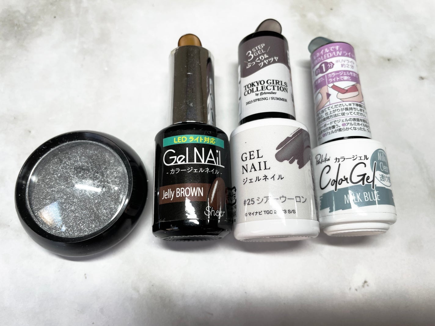 ジェルネイル(ライト対応)/セリア/ジェルネイルを使ったクチコミ(4枚目)