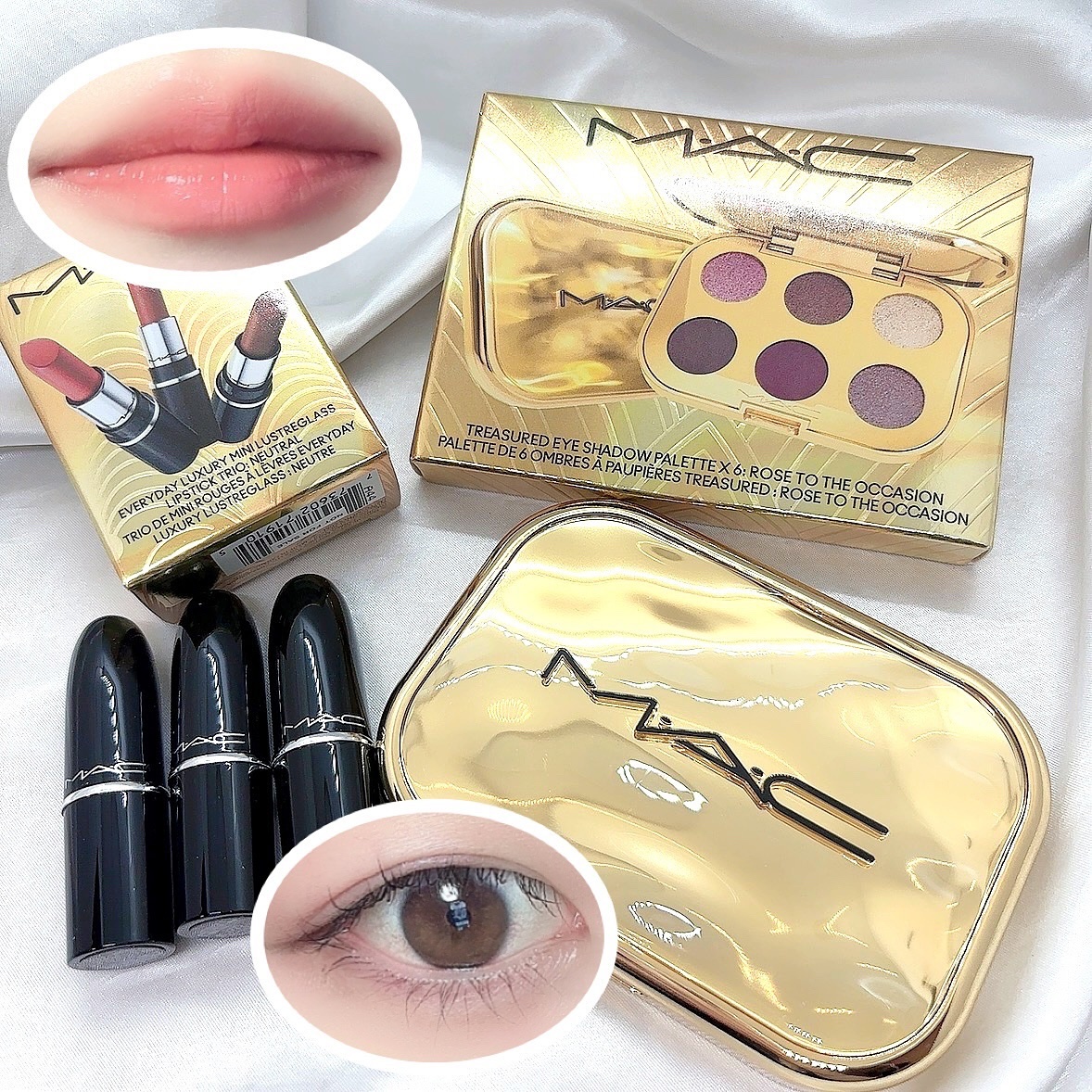 トレジャー アイシャドウ パレット ×6/M・A・C/アイシャドウパレットを使ったクチコミ（1枚目）