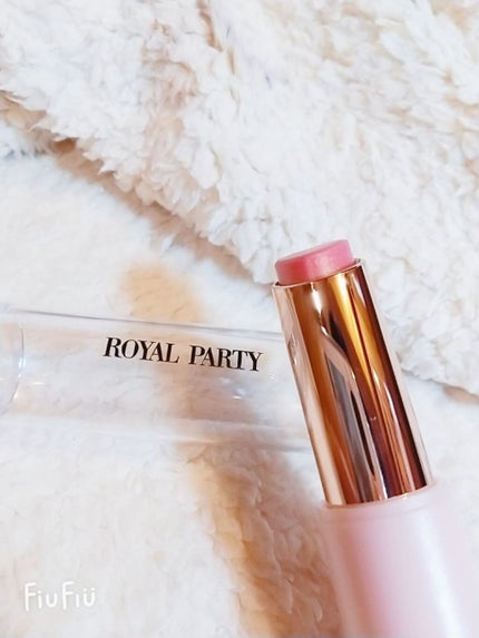ロイヤルパーティー リップスティック/DAISO/口紅を使ったクチコミ(2枚目)