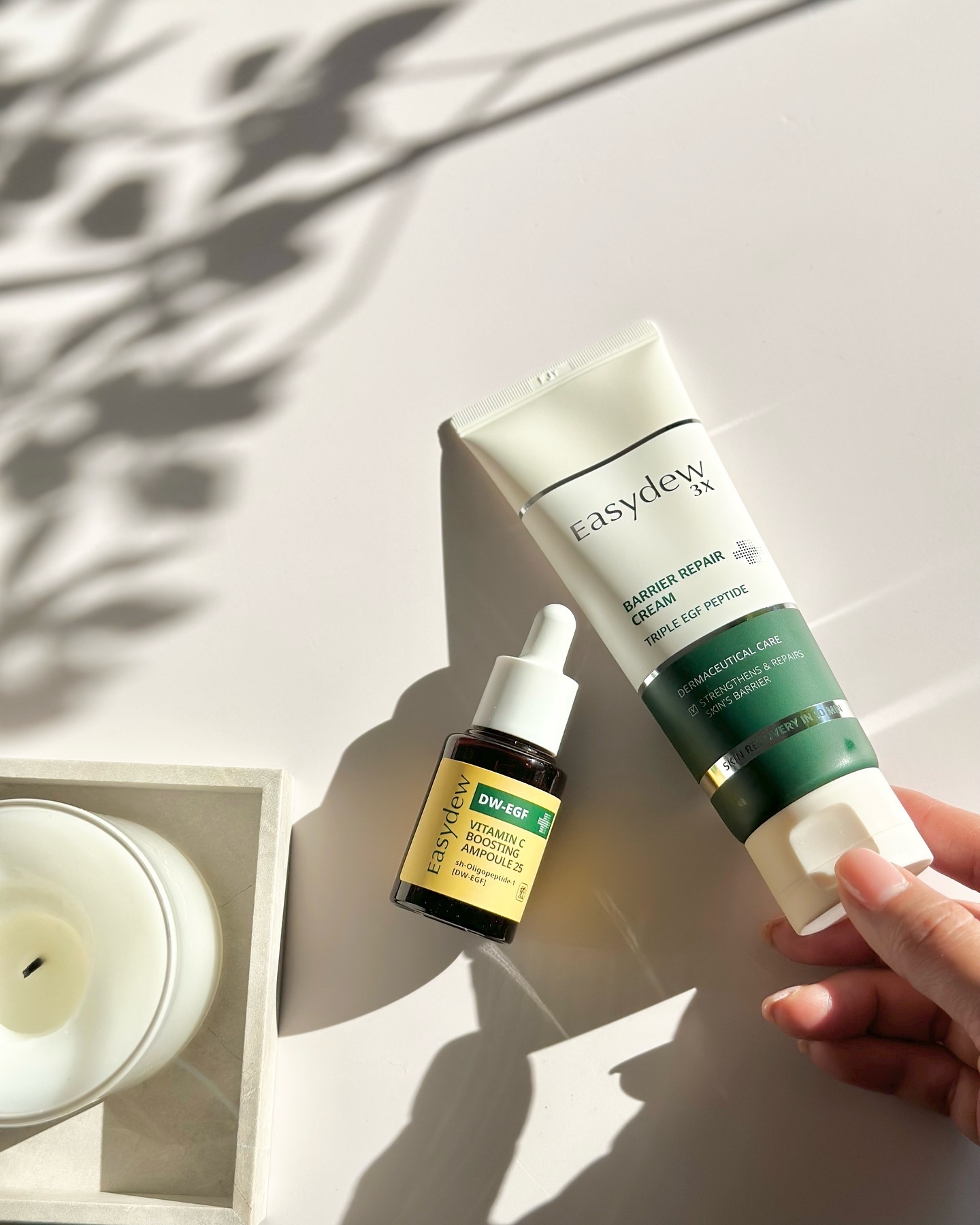 DW-EGF ビタミンCブースティングアンプル25/Easydew/美容液を使ったクチコミ（3枚目）