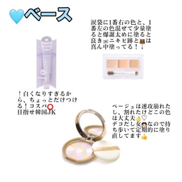 lilybyred ラブビームチークバームのクチコミ「金欠💸Lジェケの毎日メイクー♡

ベースはがっつりします肌が1番大事
証明写真とかまじで結局肌.....」（2枚目）