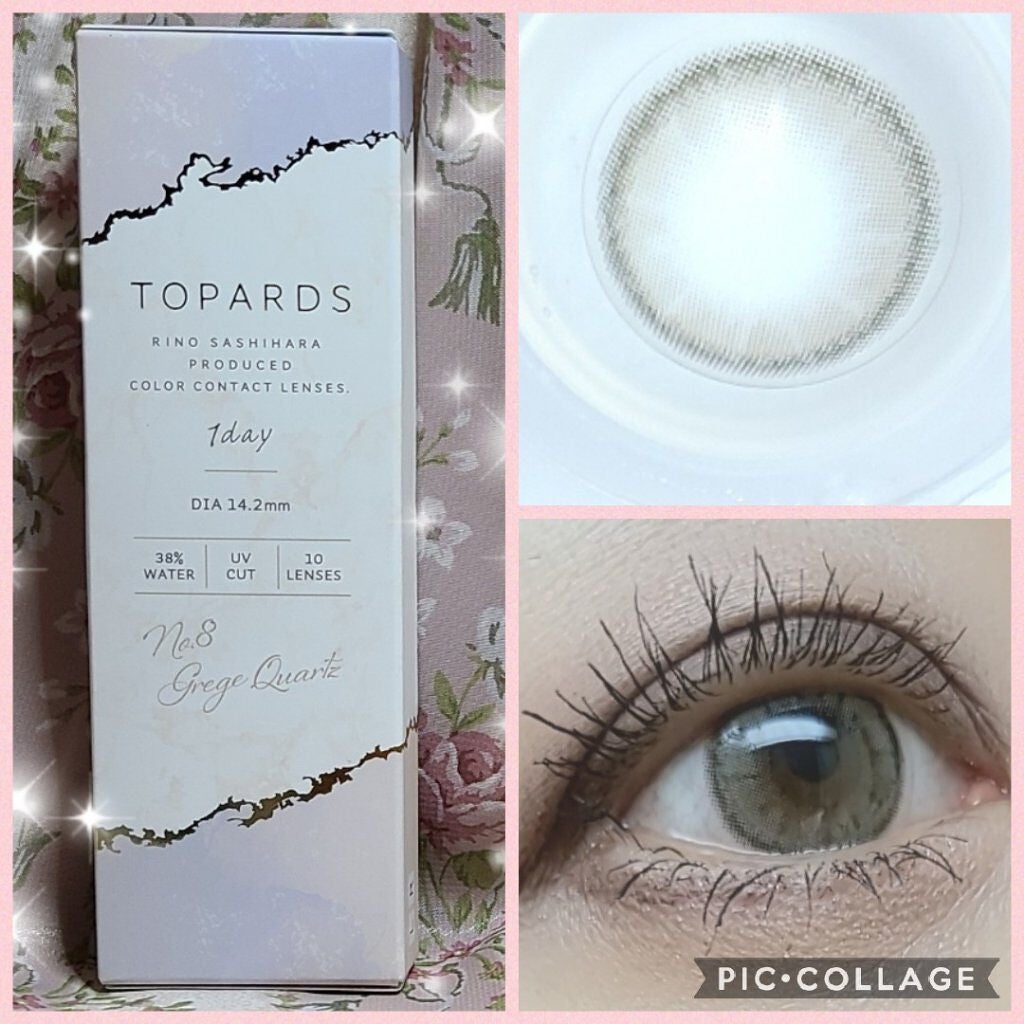 TOPARDS 1day/TOPARDS/ワンデー(1DAY)カラコンを使ったクチコミ(1枚目)