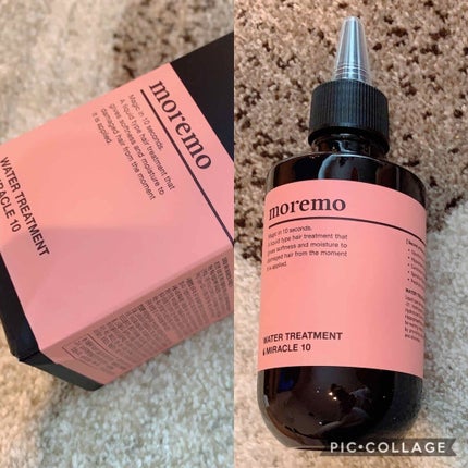 ウォータートリートメントミラクル10/moremo/洗い流すヘアトリートメントを使ったクチコミ(1枚目)