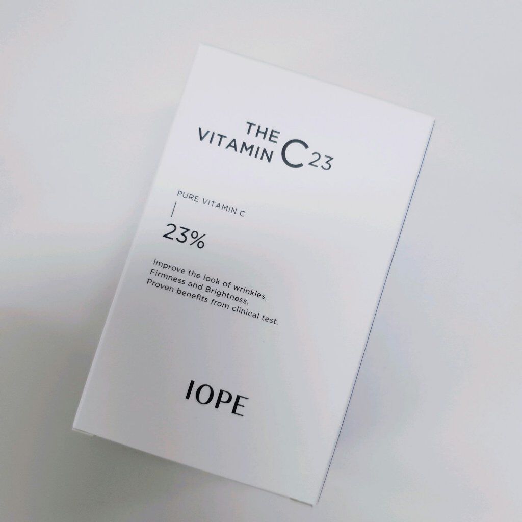 ザビタミンC23/IOPE/美容液を使ったクチコミ（2枚目）