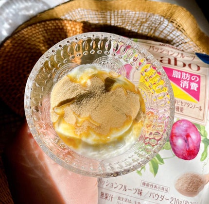 パッションフルーツLaboパウダー/森永製菓/食品を使ったクチコミ(3枚目)