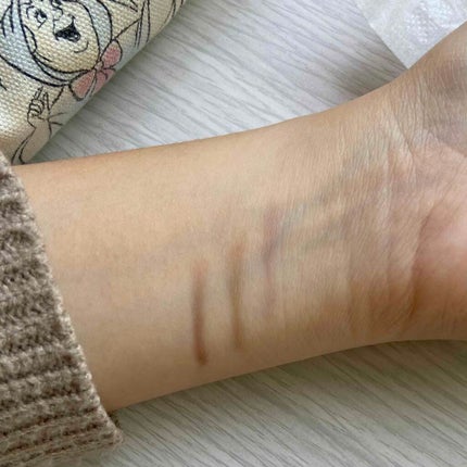 フーミー アイブロウブラシ 熊野筆/WHOMEE/メイクブラシを使ったクチコミ(2枚目)