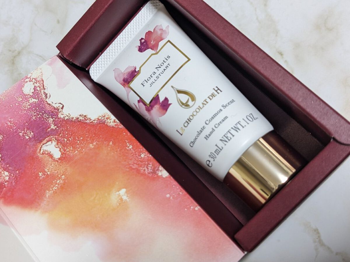 チョコレートコスモス ハンドクリーム/Flora Notis JILL STUART/ハンドクリームを使ったクチコミ（2枚目）