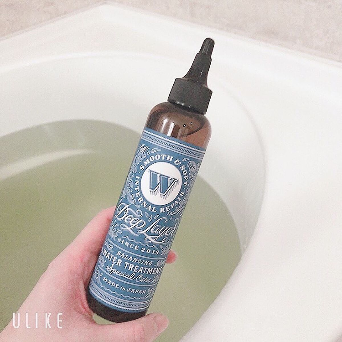 バランシングウォータートリートメント/DeepLayer/洗い流すヘアトリートメントを使ったクチコミ（3枚目）