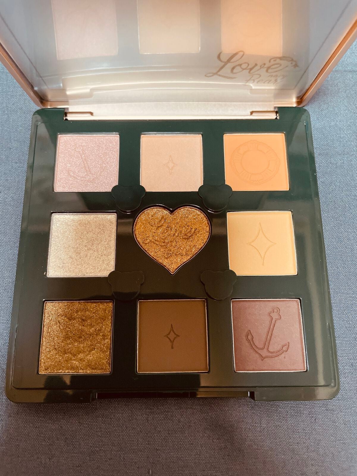 Love Bear 9色 アイシャドウパレット/FlowerKnows/アイシャドウパレットを使ったクチコミ(2枚目)