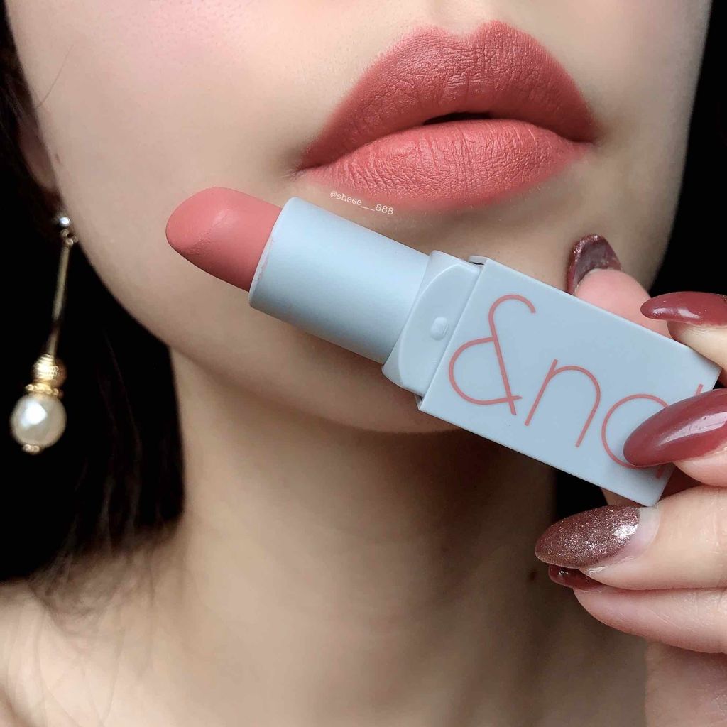 ゼログラムマットリップスティック/rom&nd/口紅を使ったクチコミ(1枚目)