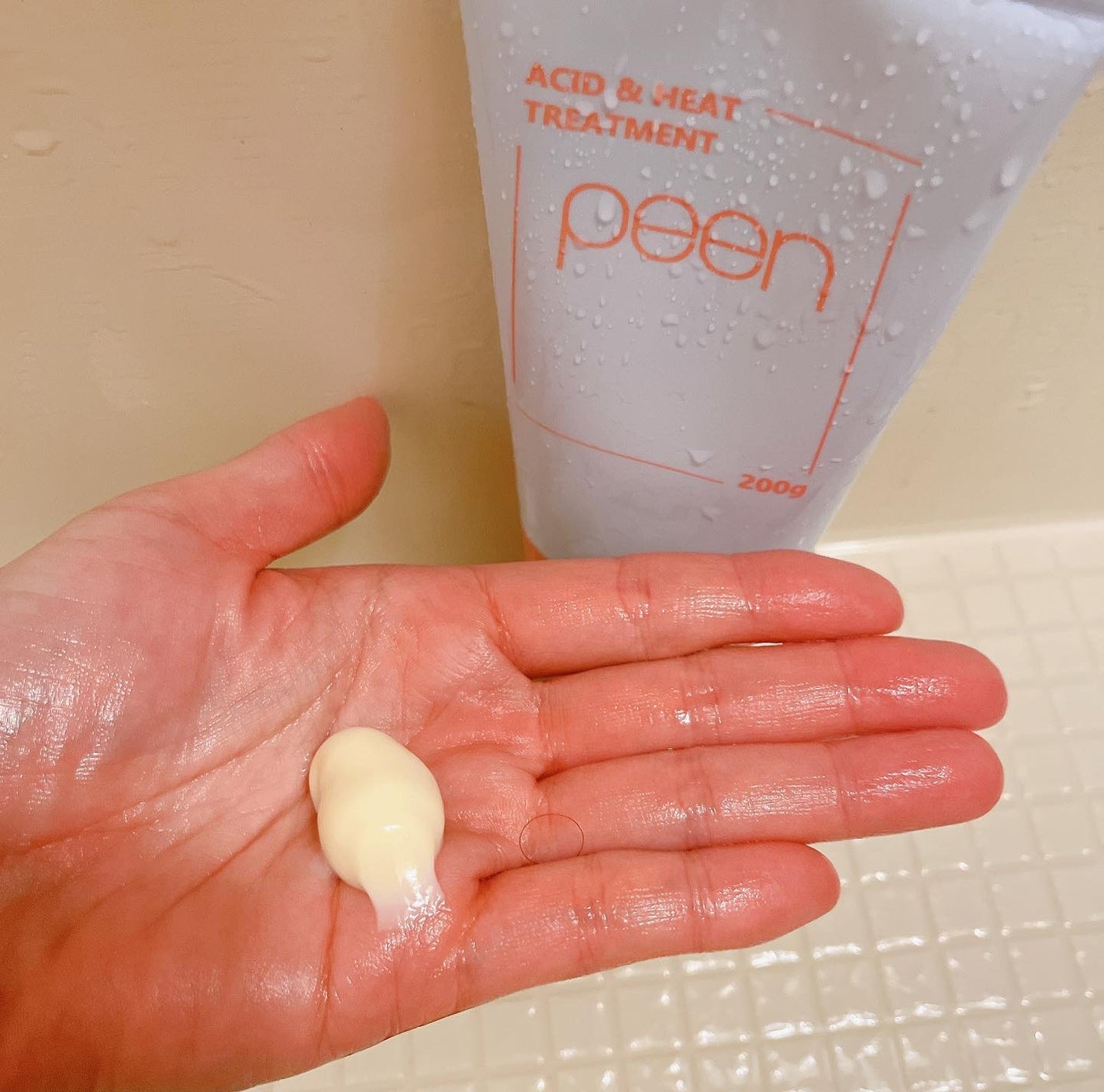 酸熱トリートメント/peen/ヘアマスク・ヘアパックを使ったクチコミ(2枚目)